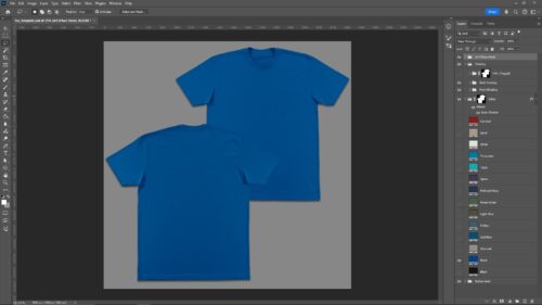 T-Shirt Template - Image 4
