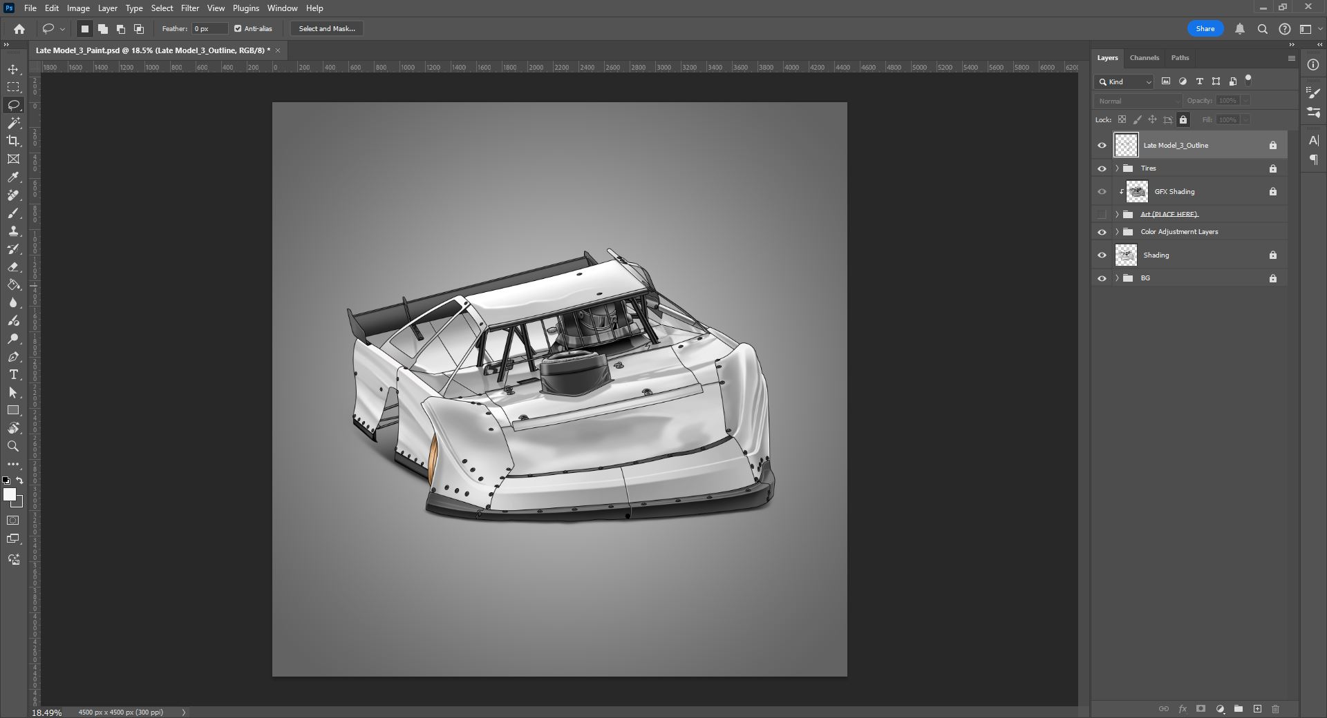 Late Model #3 - Image 2